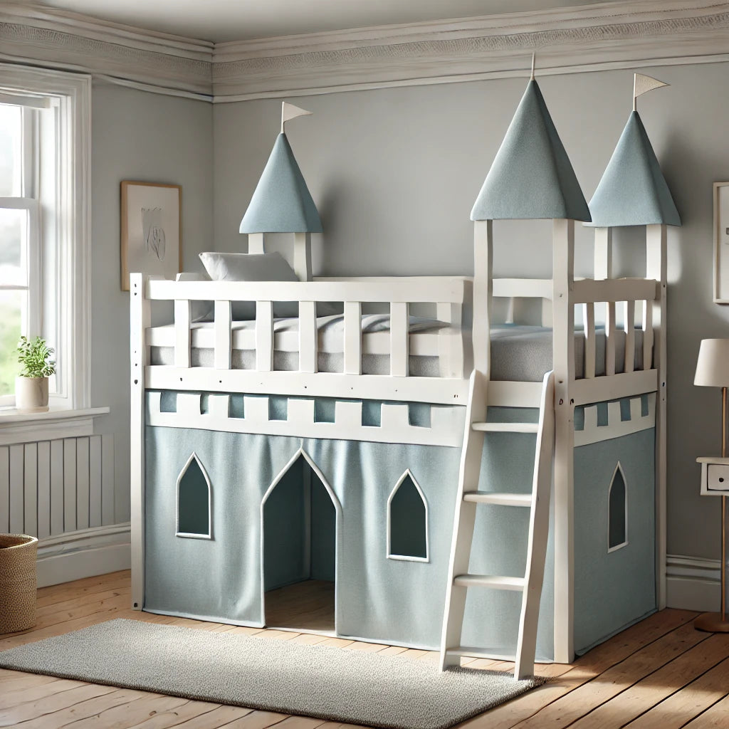 Demo Castle Playhouse Loft Bed