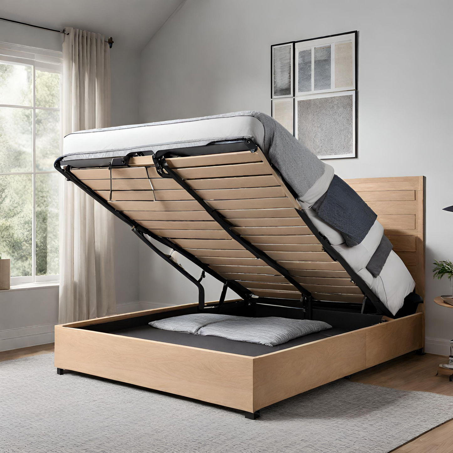 Demo Ottoman Storage Bed