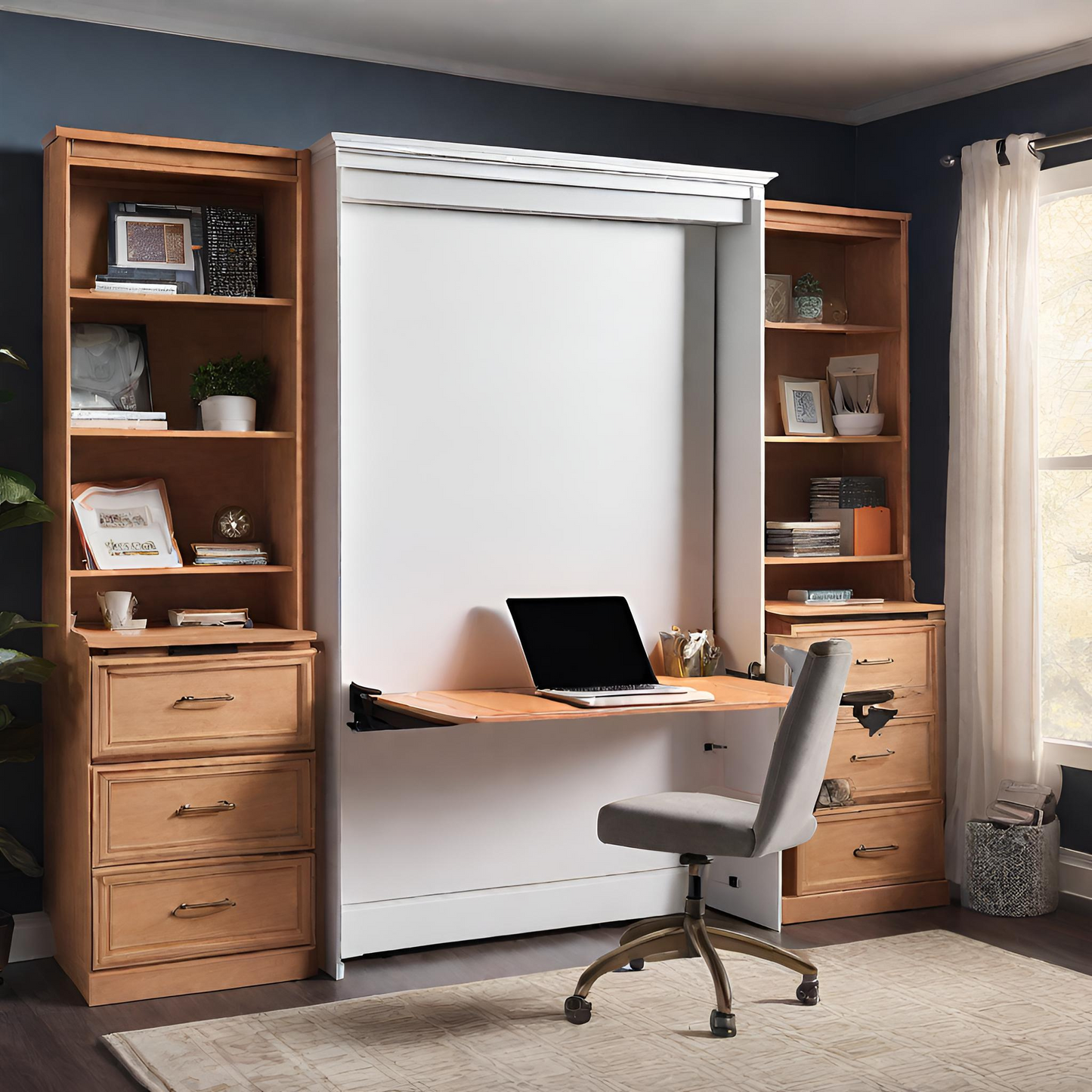 Demo Murphy Bed with Desk