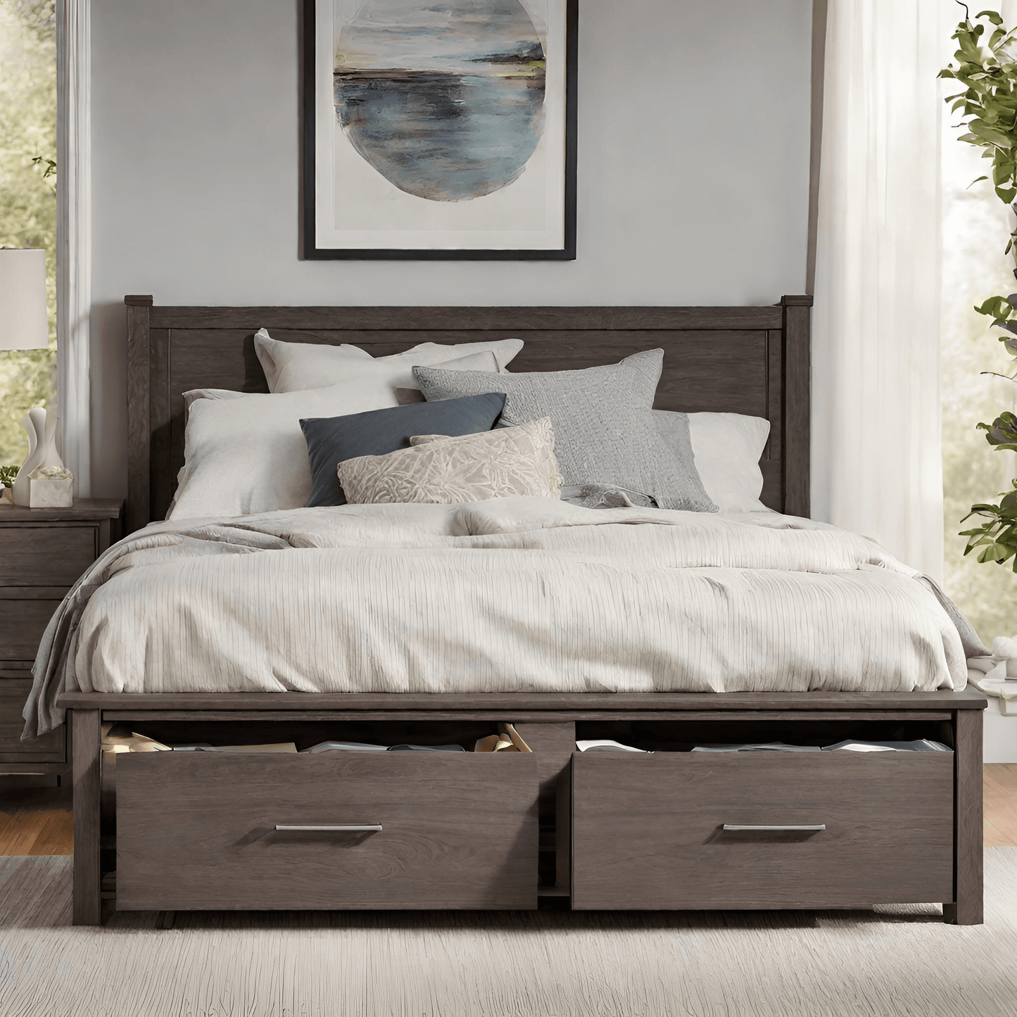 Demo Storage Bed with Drawers at Foot